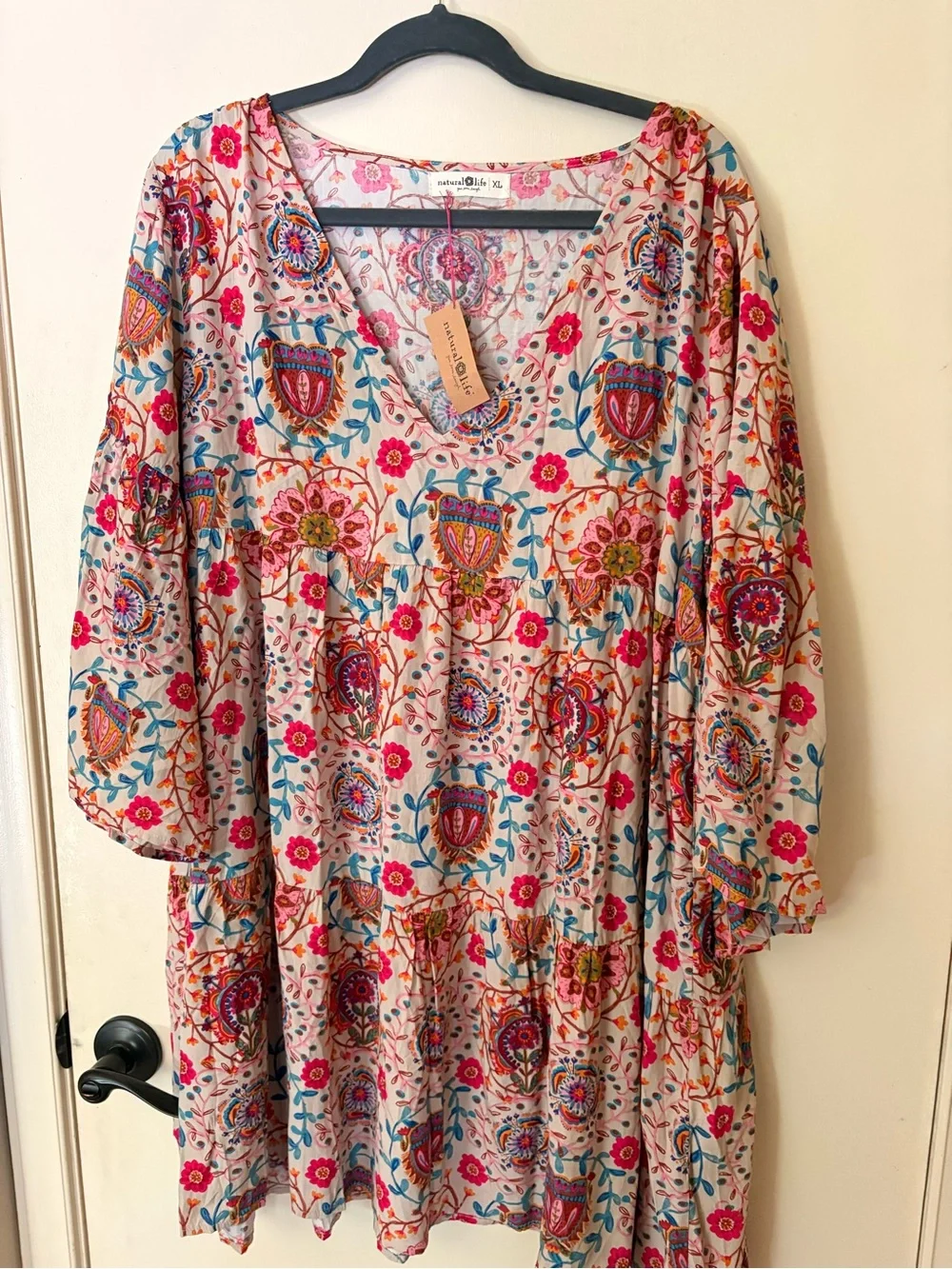 NWT Natural Life Charlotte Mini Dress, size XL - Picture 2 of 8